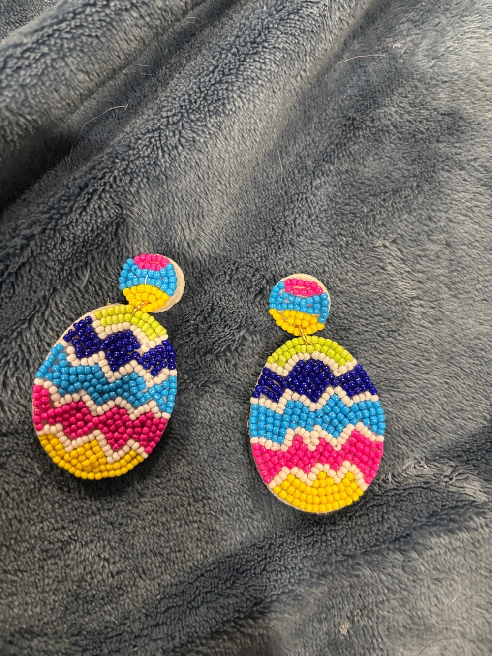 Easter egg earrings